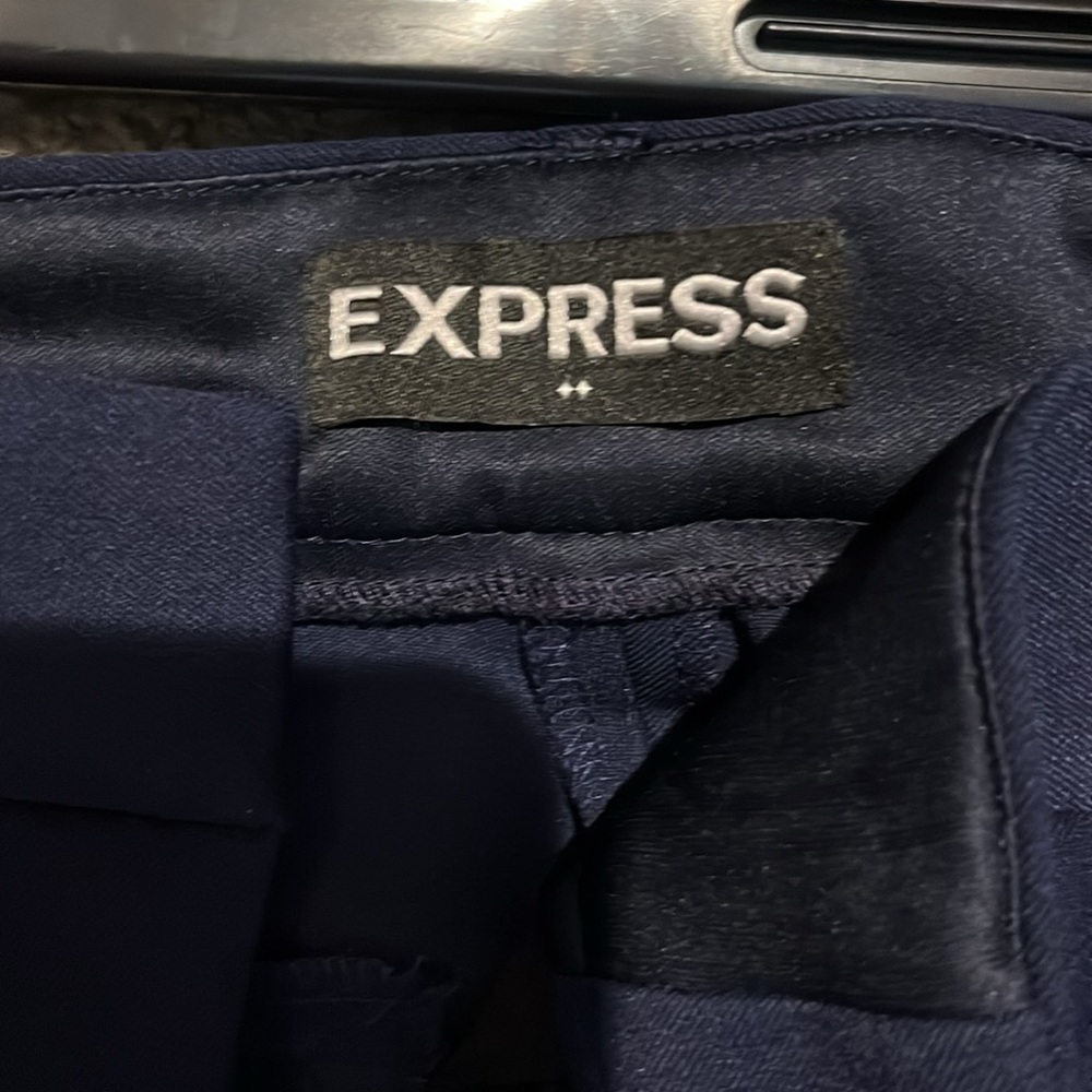 Express Columnist Suit Pants Size 4r - image 2